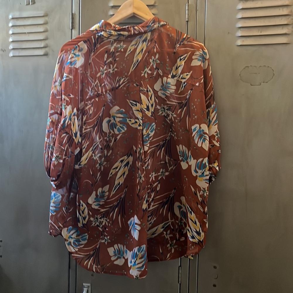 Sheer button down - Picture 5 of 5